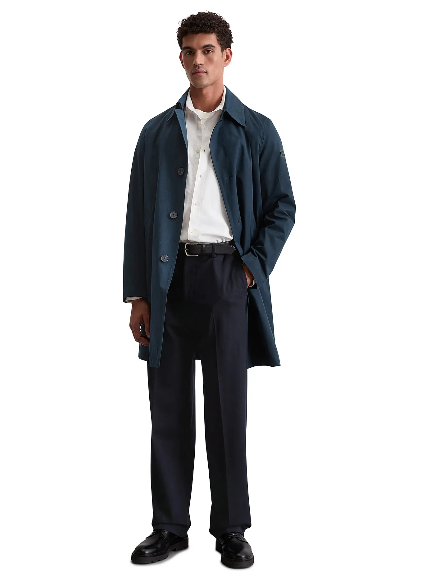 MARC O'POLO | Trenchcoat | dunkelblau